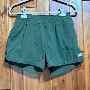 Topo Designs Medium Green Athletic Shorts